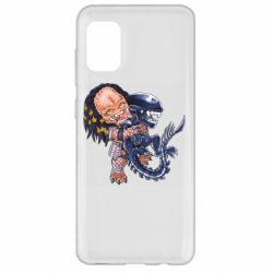 Чехол для Samsung A31 Alien vs Predator - PrintSalon