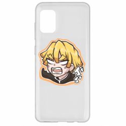 Чехол для Samsung A31 Angry Zenitsu Agatsuma