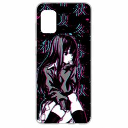 Чохол для Samsung A31 Anime Girl Glitch - PrintSalon
