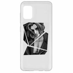 Чехол для Samsung A31 Black and white Damiano - PrintSalon