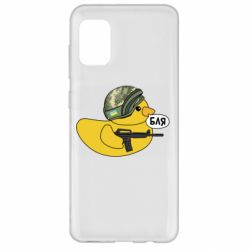 Чехол для Samsung A31 Боевая утка - PrintSalon