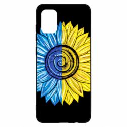 Чехол для Samsung A31 Большой подсолнух Украина - PrintSalon