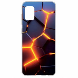 Чохол для Samsung A31 Cracked Blocks - PrintSalon
