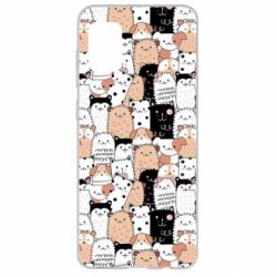 Чохол для Samsung A31 Cute dogs pattern - PrintSalon