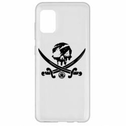 Чехол для Samsung A31 Flag pirate - PrintSalon