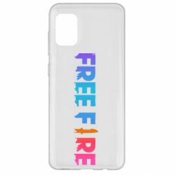 Чехол для Samsung A31 Free fire gradient logo - PrintSalon