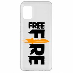 Чохол для Samsung A31 Free Fire vertical logo - PrintSalon