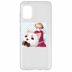 Чехол для Samsung A31 Гинтама Аниме