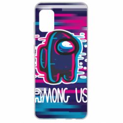 Чехол для Samsung A31 Glitch Among Us - PrintSalon