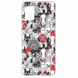 Чехол для Samsung A31 Hayao Miyazaki Characters