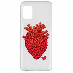 Чехол для Samsung A31 Heart of many cats - PrintSalon
