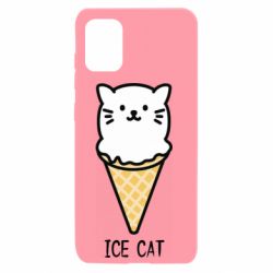 Чехол для Samsung A31 Ice Cat - PrintSalon