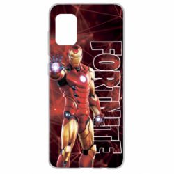 Чехол для Samsung A31 Iron Man Fortnite - PrintSalon