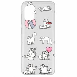 Чохол для Samsung A31 Кот Саймона емоції - PrintSalon