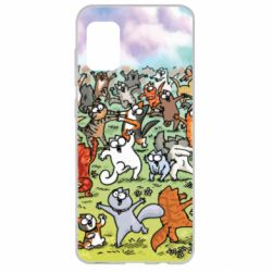 Чохол для Samsung A31 Коти танцюють - PrintSalon