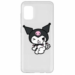 Чехол для Samsung A31 Kuromi hello kitty - PrintSalon