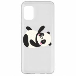 Чехол для Samsung A31 Little panda - PrintSalon