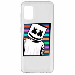 Чехол для Samsung A31 Marshmello Colorful Portrait - PrintSalon