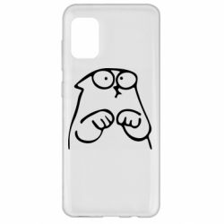 Чехол для Samsung A31 Милый Кот Саймона - PrintSalon