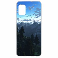 Чехол для Samsung A31 Minecraft nature - PrintSalon