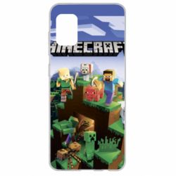 Чохол для Samsung A31 Minecraft Starter - PrintSalon