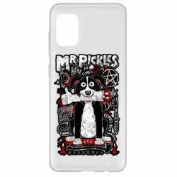 Чехол для Samsung A31 Mr pickles the dog - PrintSalon