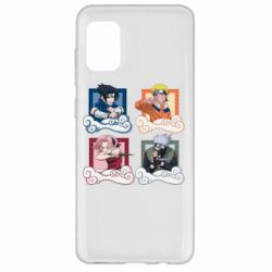 Чехол для Samsung A31 Naruto team 7 in action - PrintSalon