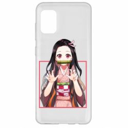 Чехол для Samsung A31 Nezuko