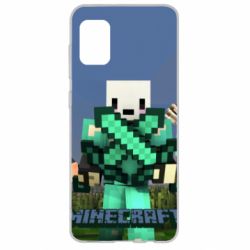 Чехол для Samsung A31 Novaskin Minecraft - PrintSalon