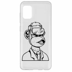 Чехол для Samsung A31 Обезьяна в виртуальных очках - PrintSalon
