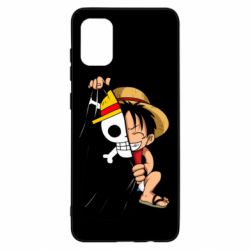 Чехол для Samsung A31 One piece chibi Luffy