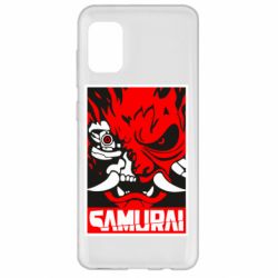 Чехол для Samsung A31 Poster samurai Cyberpunk - PrintSalon