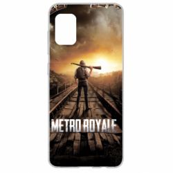 Чехол для Samsung A31 Pubg Metro Royale - PrintSalon