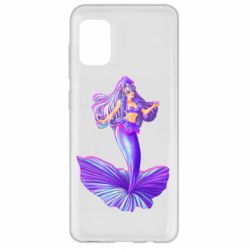 Чехол для Samsung A31 Purple Mermaid Barbie - PrintSalon