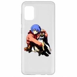 Чехол для Samsung A31 Rei Ayanami and Pen Pen - PrintSalon