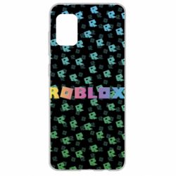 Чехол для Samsung A31 Roblox And Logo 3D - PrintSalon