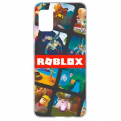 Чехол для Samsung A31 Roblox frames - PrintSalon