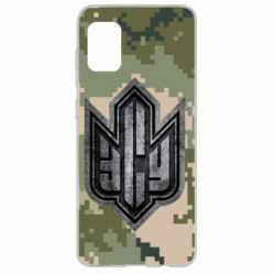 Чехол для Samsung A31 РУССКИЙ ВОЕННЫЙ КОРАБЛЬ ІДІ НА ХУЙ! ВСУ - PrintSalon