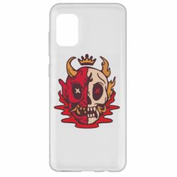 Чехол для Samsung A31 Skull face - PrintSalon