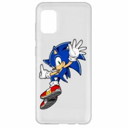 Чехол для Samsung A31 Sonic and the jump - PrintSalon