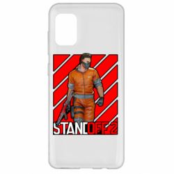 Чехол для Samsung A31 Standoff 2 Red Logo - PrintSalon