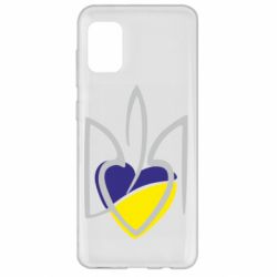 Чехол для Samsung A31 Ukrainian heart - PrintSalon