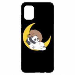 Чехол для Samsung A31 We bare bears sleep - PrintSalon