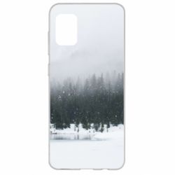 Чохол для Samsung A31 Winter forest - PrintSalon