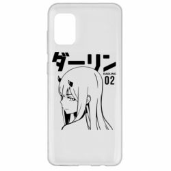 Чехол для Samsung A31 Zero Two Girl
