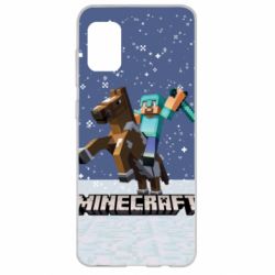 Чохол для Samsung A31 Зимовий Майнкрафт - PrintSalon