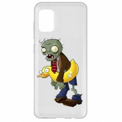 Чехол для Samsung A31 Zombie with a duck - PrintSalon