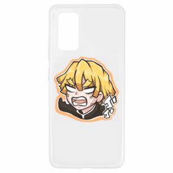 Чехол для Samsung A32 4G Angry Zenitsu Agatsuma - PrintSalon