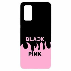 Чехол для Samsung A32 4G Blackpink pink fire - PrintSalon