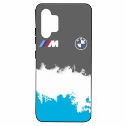 Чехол для Samsung A32 4G BMW logo and gray background - PrintSalon